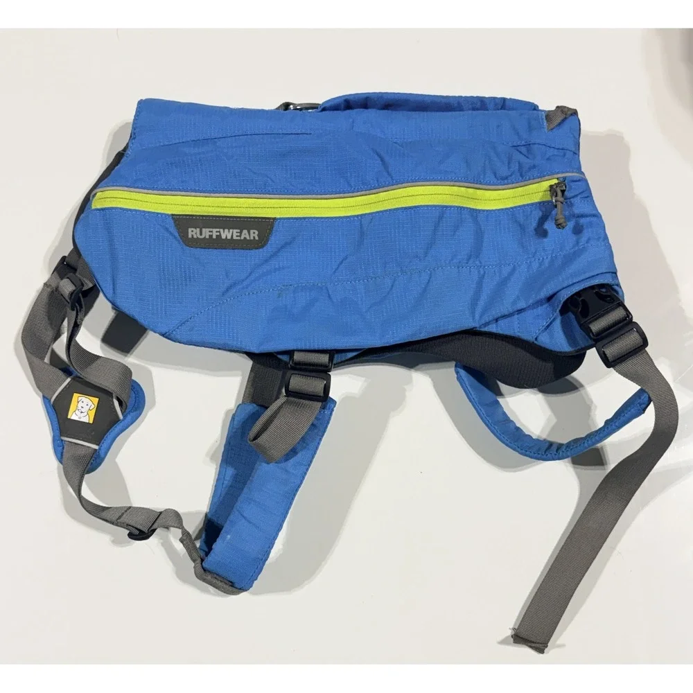 RUFFWEAR Singletrak - Blue Dog Pack Hydration Vest Harness - Size L/XL